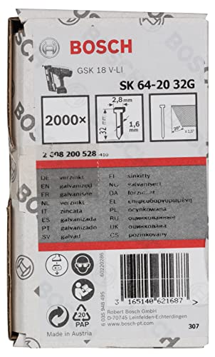 Algopix Similar Product 2 - Bosch 2608200528 SK6420 Stapling Nail