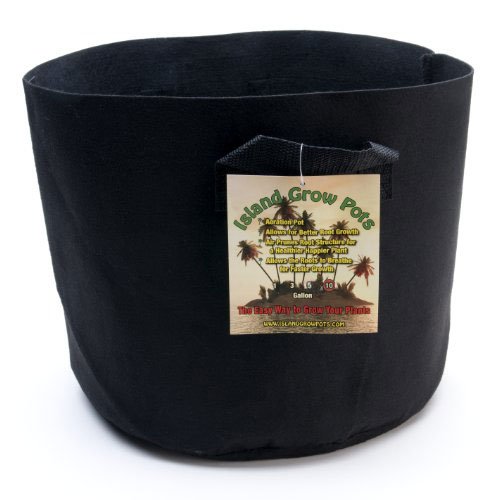 Algopix Similar Product 9 - Island Grow Pots 10 Gallon Grow Bag