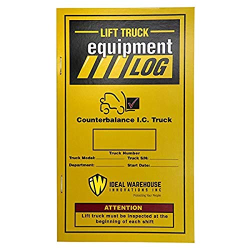 Algopix Similar Product 8 - Replacement Lift Truck Log Book for