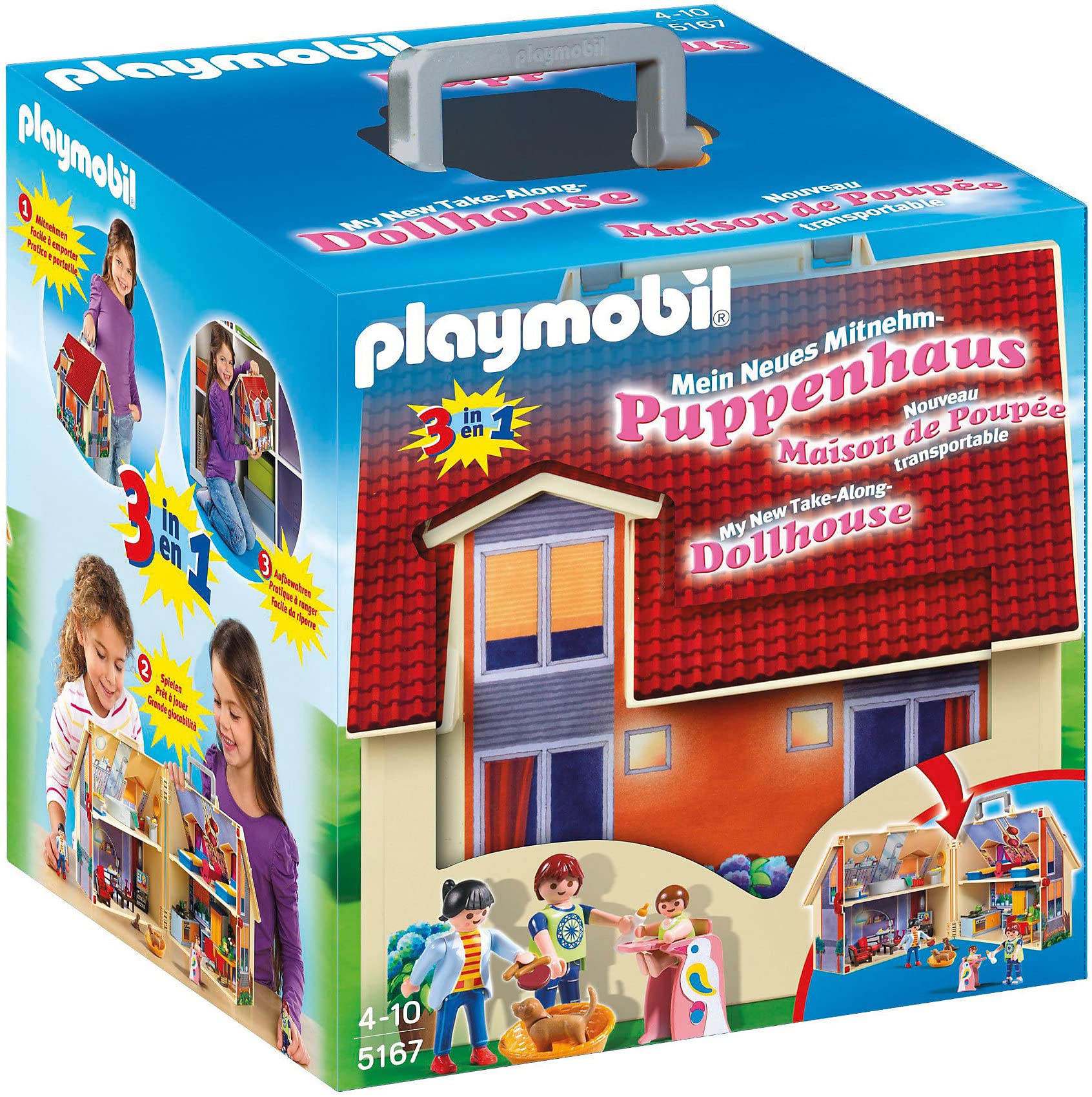 Algopix Similar Product 14 - PLAYMOBIL Take Along Modern Doll House