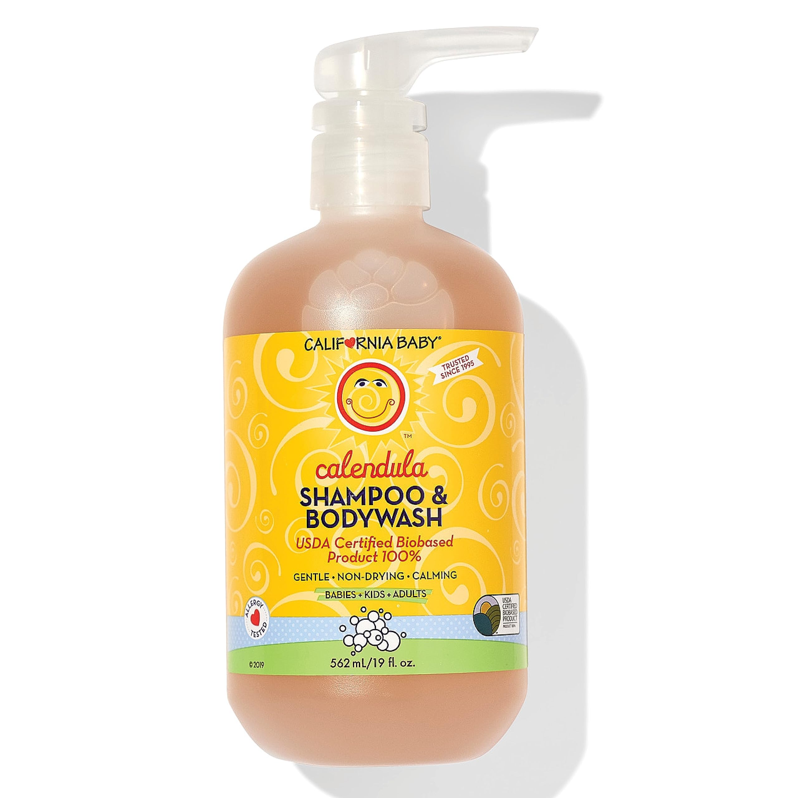 Algopix Similar Product 3 - California Baby Calendula Shampoo and