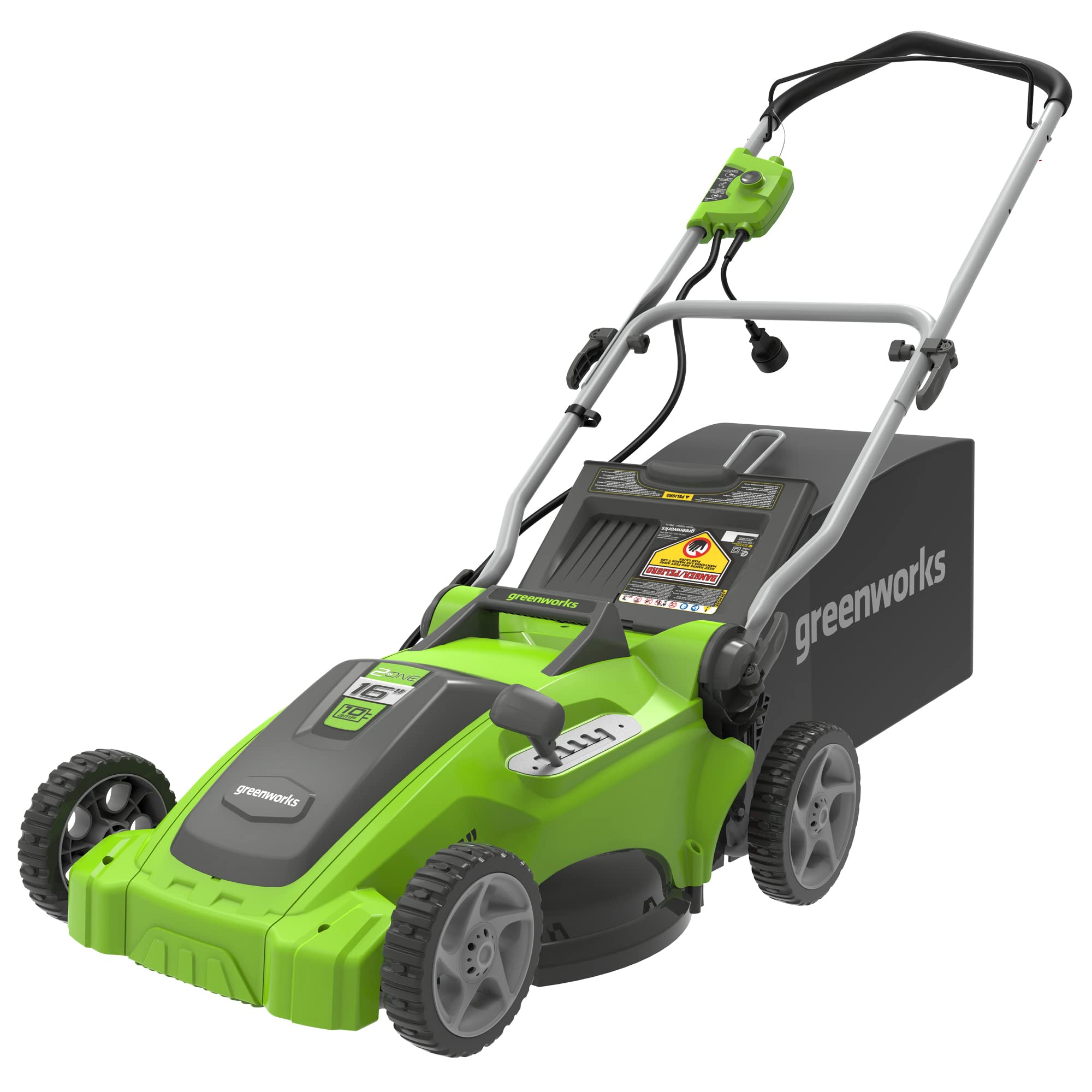 Algopix Similar Product 4 - Greenworks 10 Amp 16inch Corded Mower