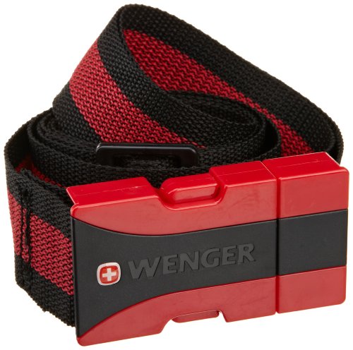 Algopix Similar Product 12 - Swiss Gear Luggage Wenger Strap Red