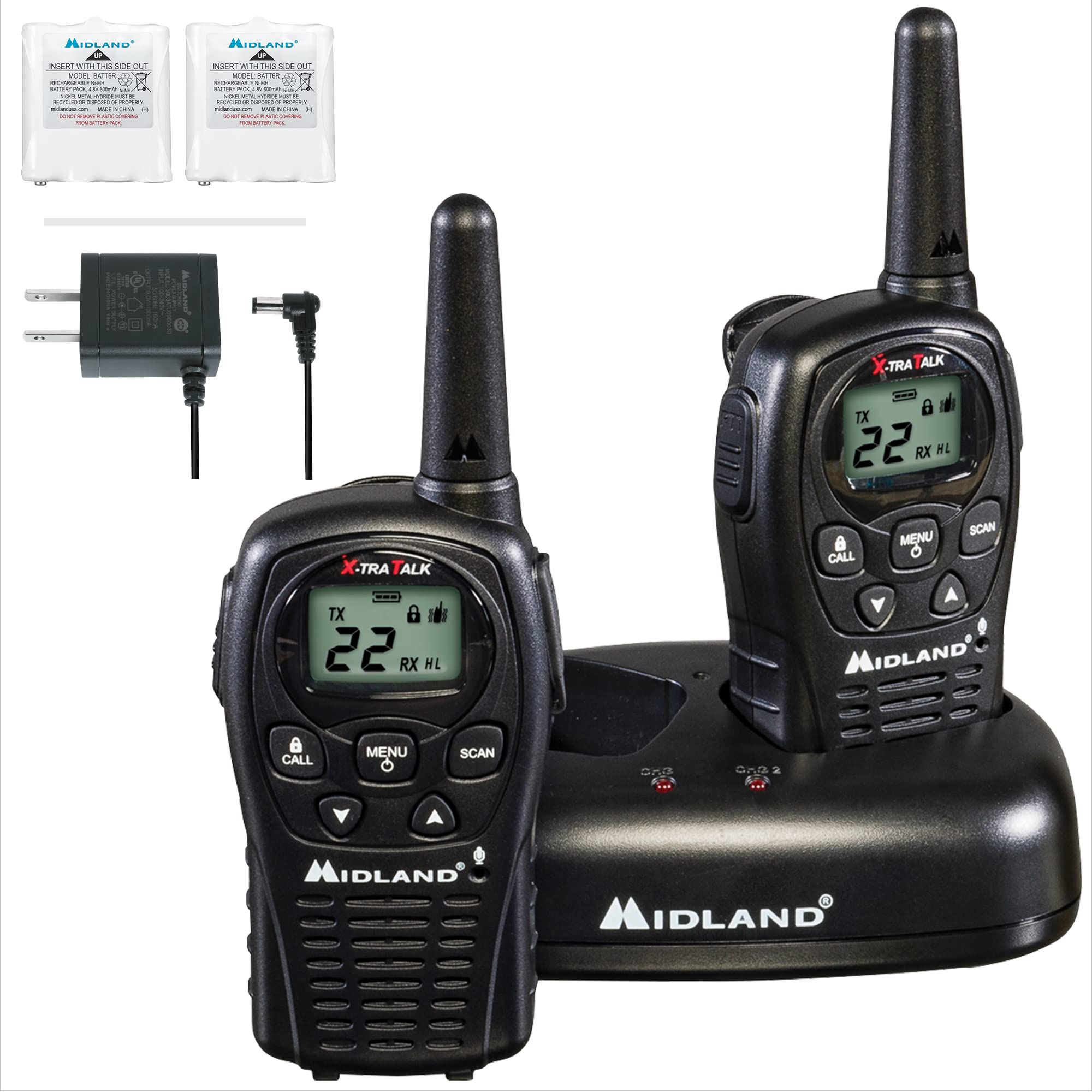 Algopix Similar Product 18 - Midland LXT560VP3 36Channel GMRS with