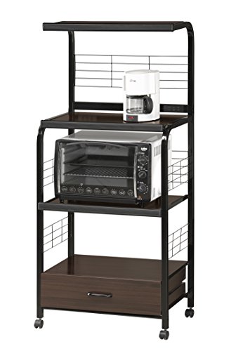 Algopix Similar Product 2 - Crown Mark Kitchen Shelf with casters