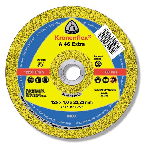 Algopix Similar Product 6 - Klingspor 263248 A 46 EX Cutting Disc