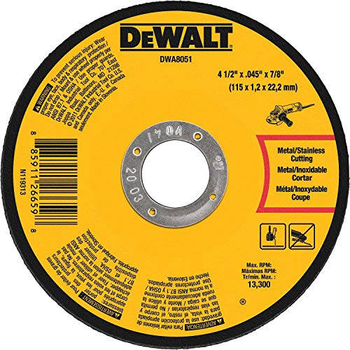 Algopix Similar Product 20 - DEWALT DWA8051 Metal CutOff Wheel
