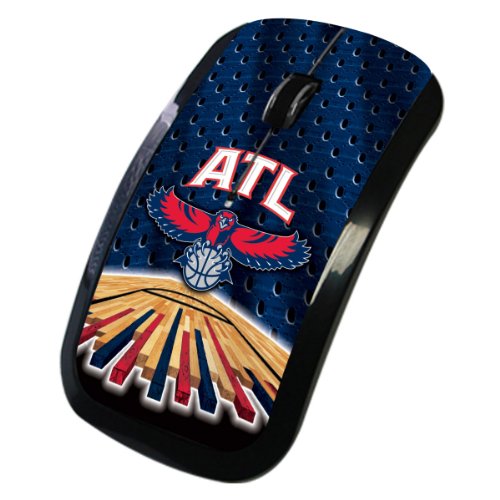 Algopix Similar Product 6 - Atlanta Hawks Wireless USB Mouse