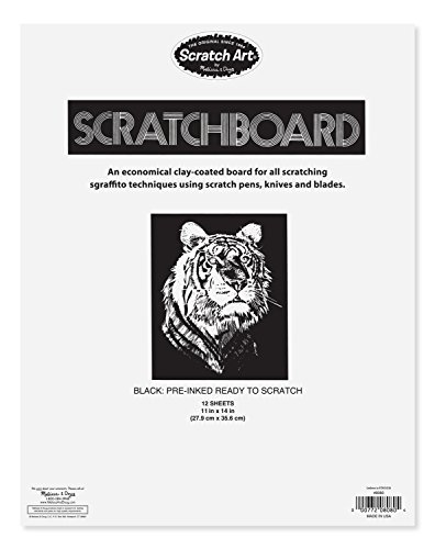 Algopix Similar Product 2 - Melissa  Doug Scratch Art Scratchboard