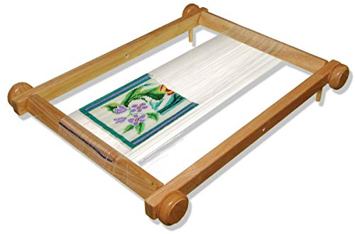 Algopix Similar Product 17 - Lacis Bead Loom Hardwood Purse Bead