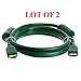 Algopix Similar Product 9 - 2Pack 6FT HDMI MM Cable for HDTVDVD