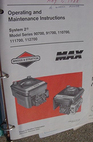 Algopix Similar Product 5 - Misc Engines Briggs  Stratton System