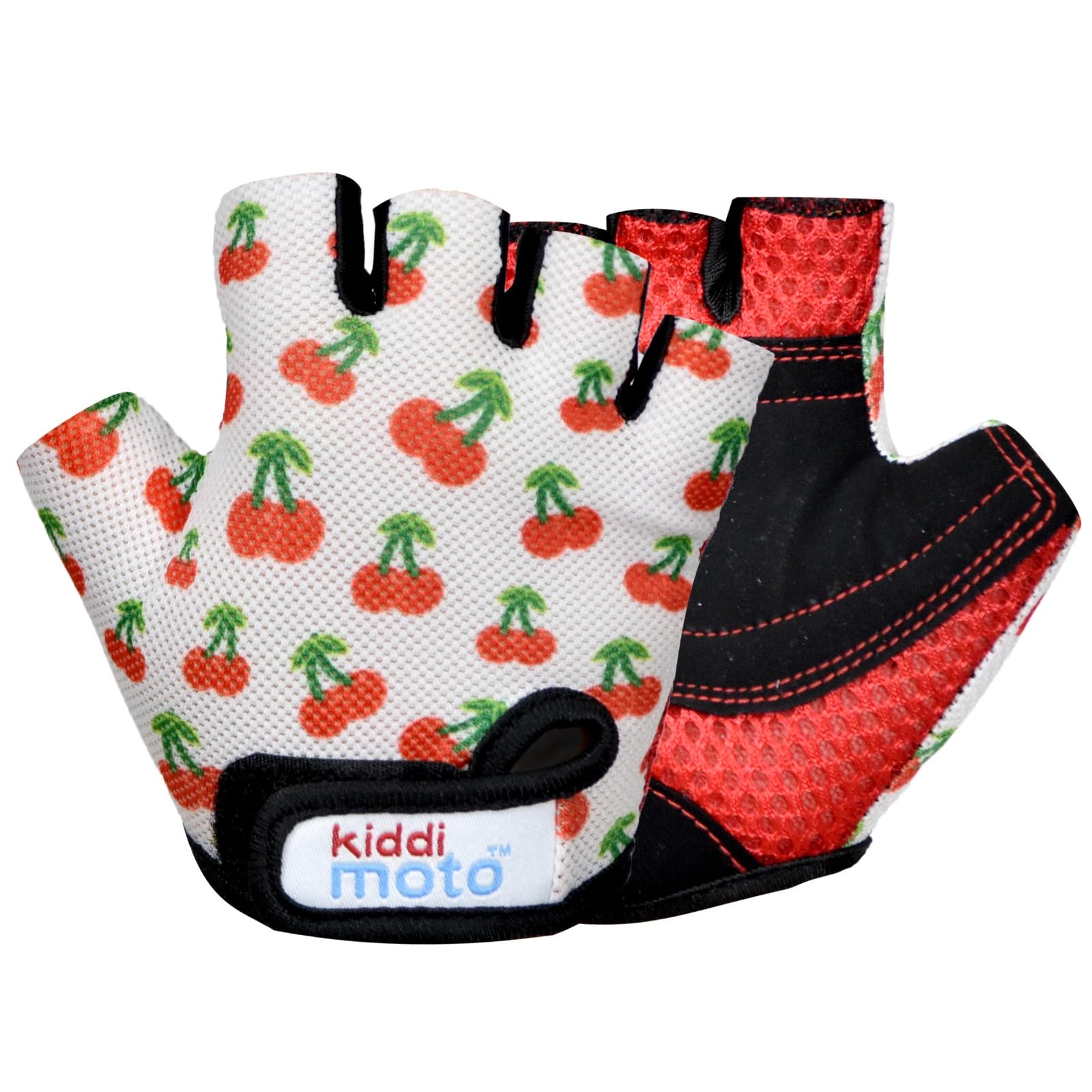 Algopix Similar Product 2 - Kiddimoto Kids Cycling Gloves