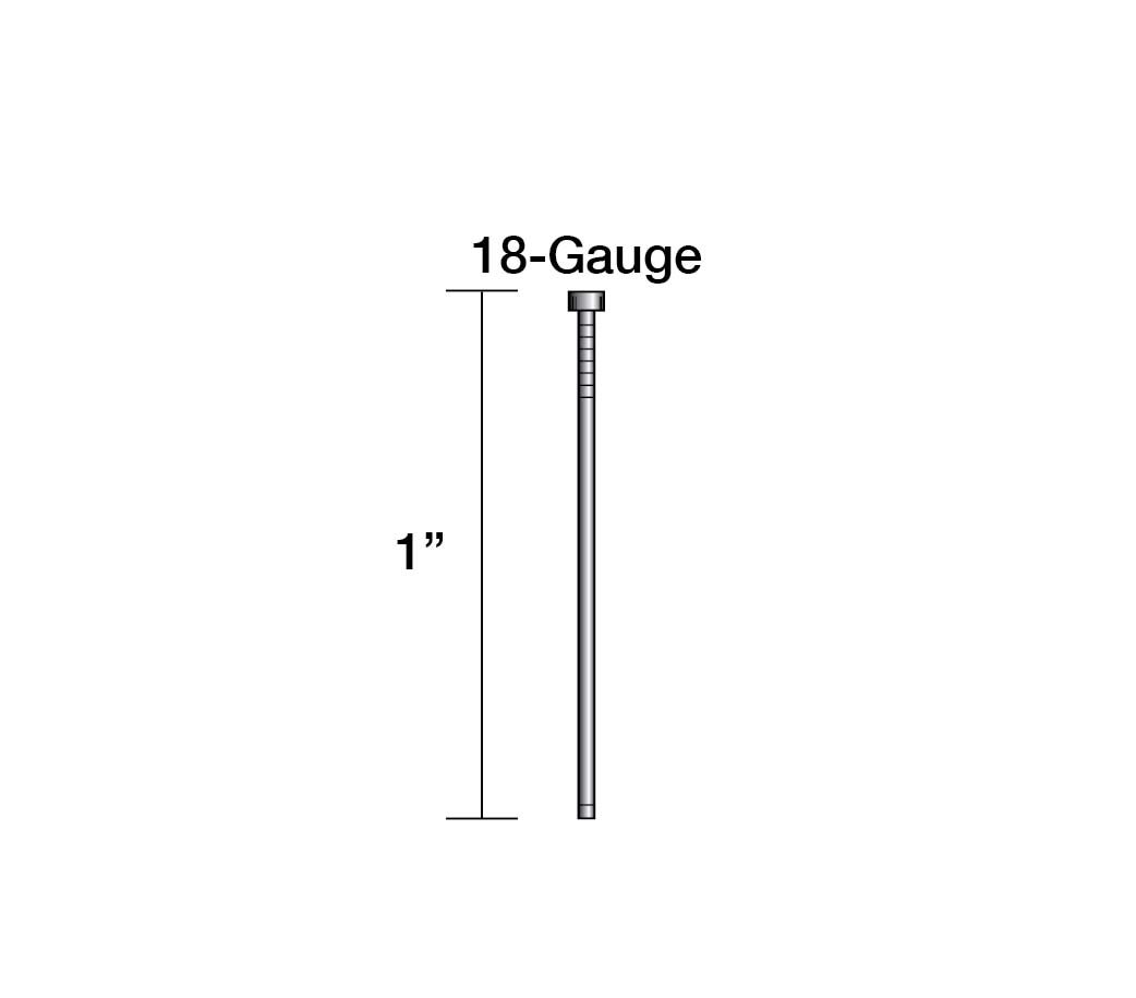Algopix Similar Product 13 - Hitachi 14102S 1 x 18 GA Finish Nail