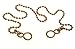 Algopix Similar Product 12 - BASIN SINK BALL CHAIN POLISHED BRASS
