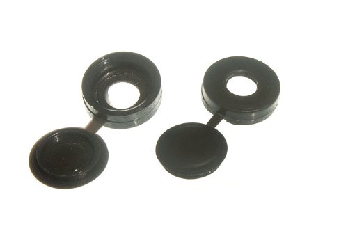 Algopix Similar Product 4 - SCREW CAP CUP WASHER HINGED COVER BLACK
