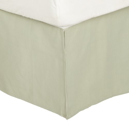 Algopix Similar Product 16 - DwellStudio Crib Skirt, Solid Moss