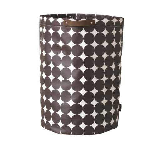 Algopix Similar Product 18 - DwellStudio Storage Bin, Dots Chocolate