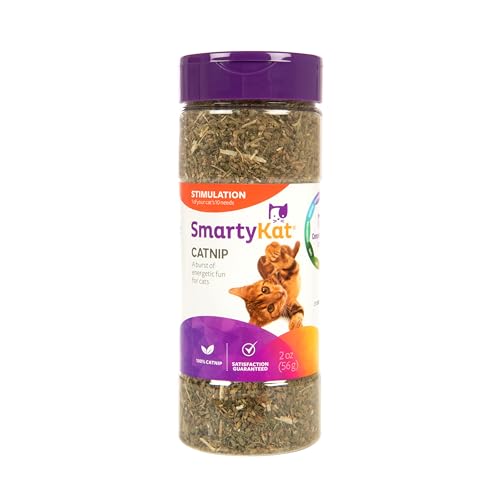 Algopix Similar Product 11 - SmartyKat Catnip Natural Pure  Potent