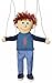 Algopix Similar Product 20 - Tommy Peach Boy Marionette String Puppet