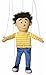 Algopix Similar Product 14 - Bobby Peach Boy Marionette String Puppet