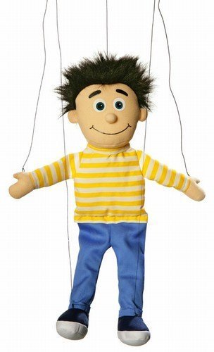 Algopix Similar Product 9 - Bobby Peach Boy Marionette String Puppet