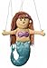 Algopix Similar Product 19 - Mermaid Peach Marionette String Puppet