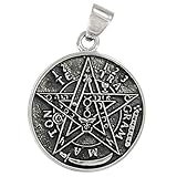 Algopix Similar Product 19 - Sterling Silver Tetragrammaton