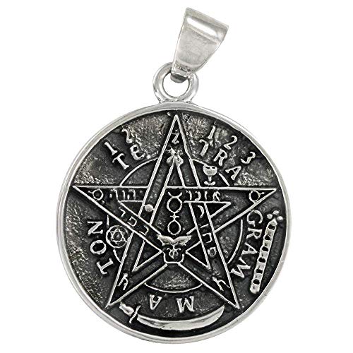 Algopix Similar Product 2 - Sterling Silver Tetragrammaton