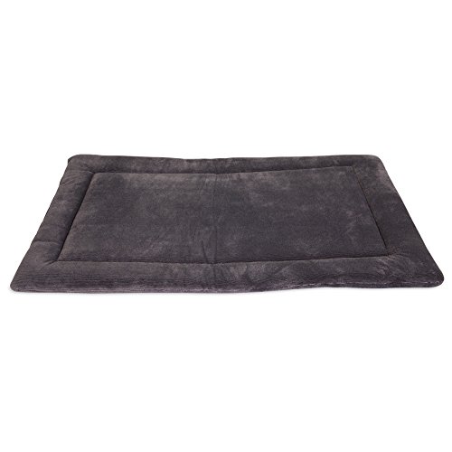 Algopix Similar Product 19 - Aspen Pet Rectangular Kennel Mat Dark