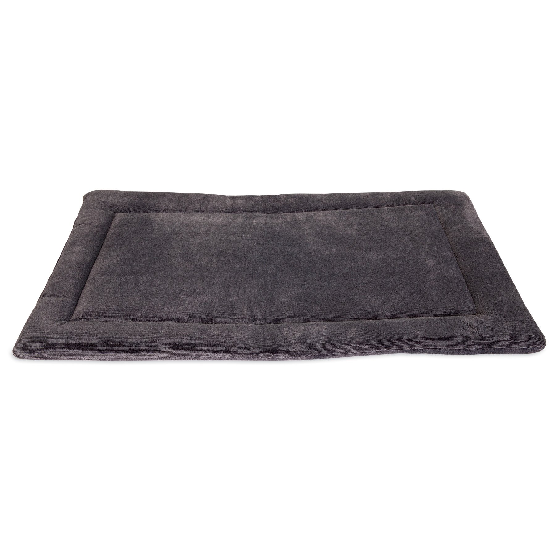 Algopix Similar Product 12 - Aspen Pet Rectangular Kennel Mat Dark