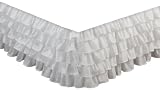 Algopix Similar Product 16 - Greenland Home MultiRuffle Bed Skirt