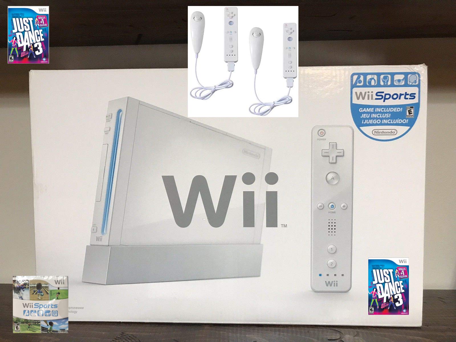 Algopix Similar Product 19 - Nintendo Wii Console Bundle with Just