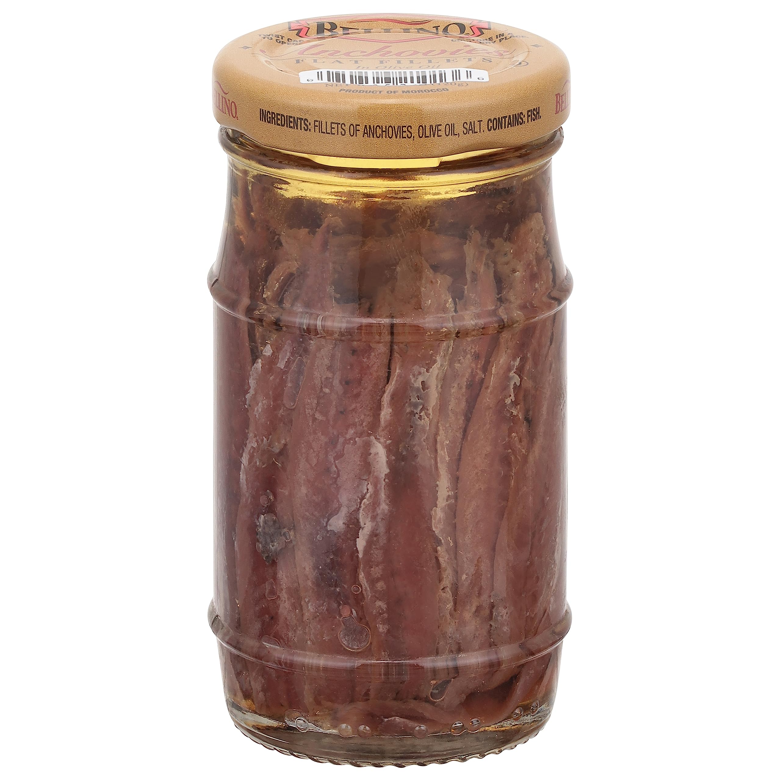 Algopix Similar Product 17 - Bellino, Anchovy Fillets, 4.25 oz