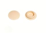Algopix Similar Product 7 - PUSH FIT SCREW COVER CAP BEIGE No 6 