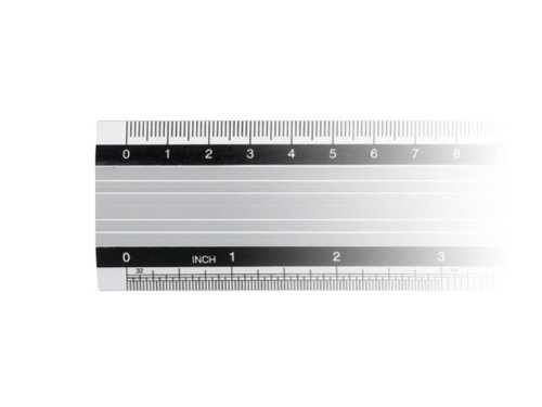 Algopix Similar Product 16 - MR 18500000 Ruler Aluminium cminch