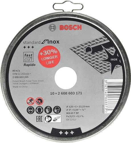 Algopix Similar Product 15 - Bosch 2608603255 WA60TBF Inox Cutting
