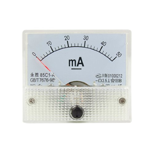 Algopix Similar Product 20 - uxcell 85C1A 050mA Analog DC Current