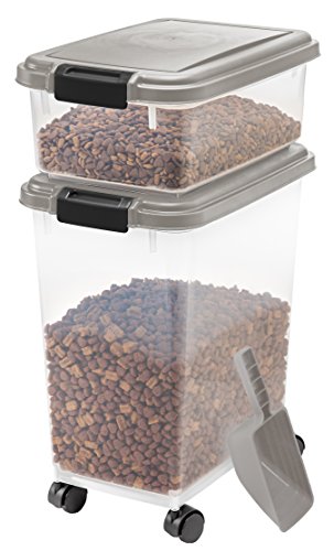 Algopix Similar Product 16 - IRIS USA Dog Food Storage Container 30