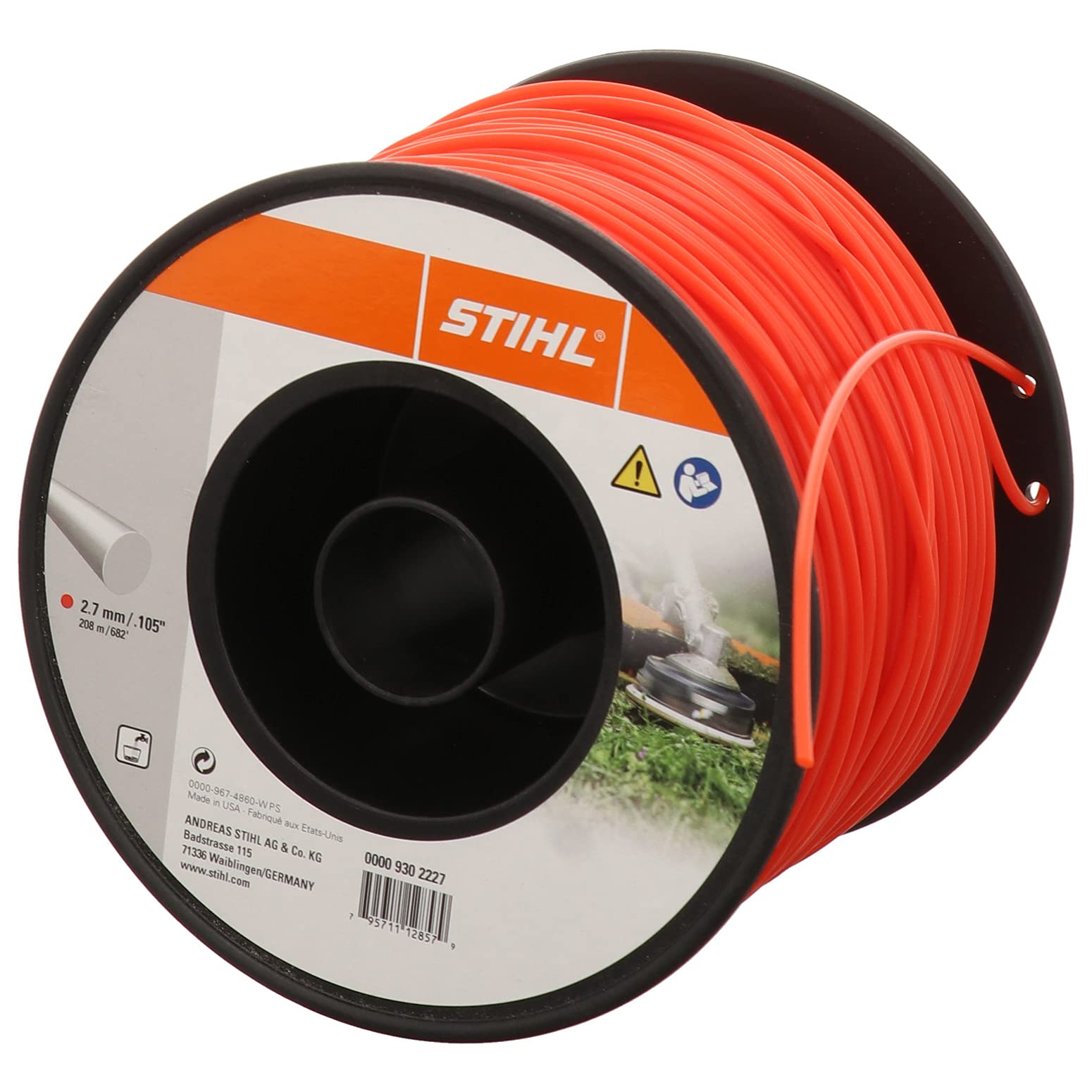 Algopix Similar Product 13 - Stihl Genuine 0000 930 2227 27mm x