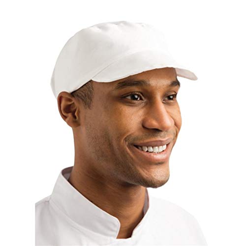Algopix Similar Product 15 - Bakers Cap One size. White polycotton.