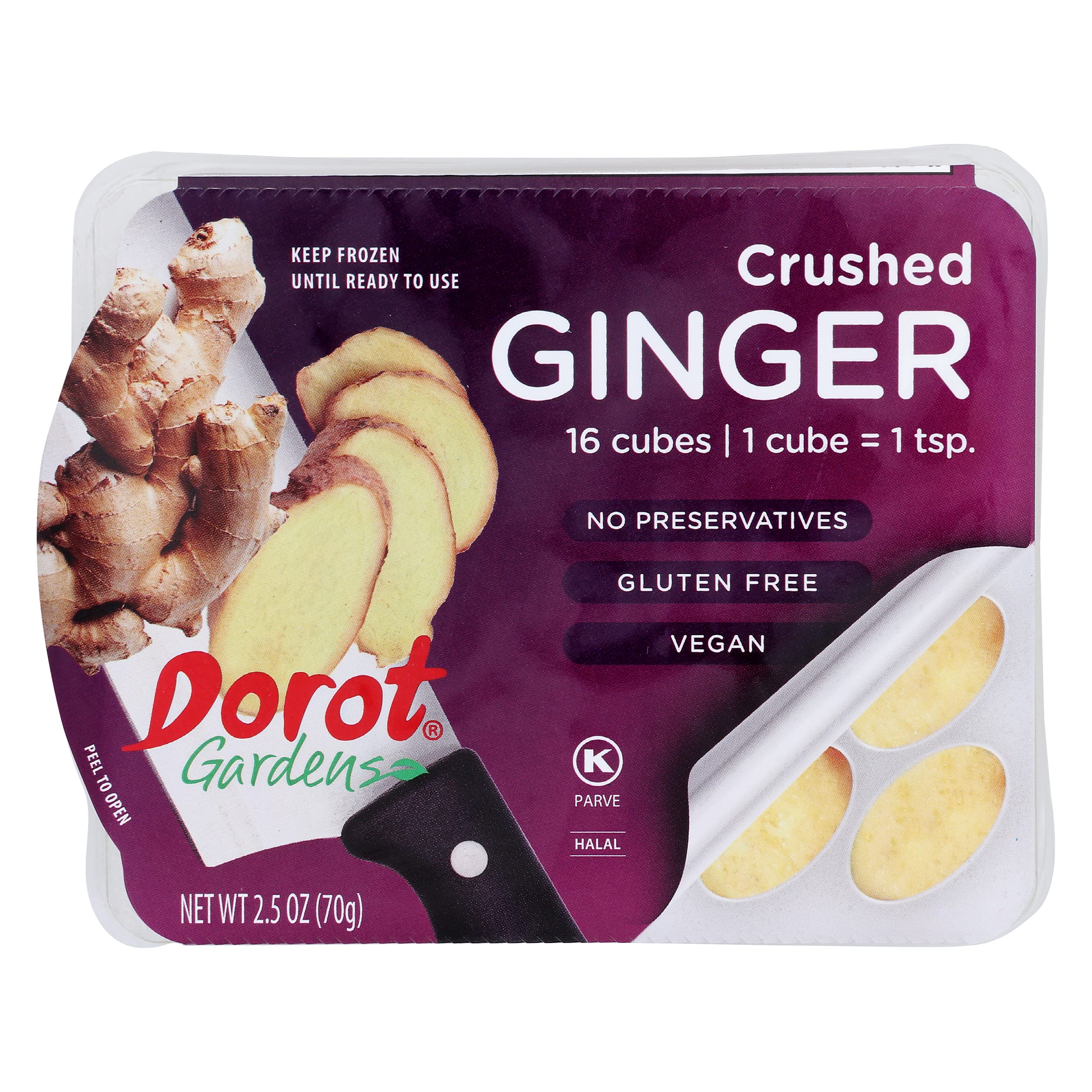 Algopix Similar Product 8 - Dorot, Crushed Ginger, 2.5 oz (frozen)