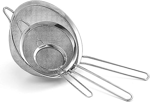 Algopix Similar Product 15 - Cuisinart Mesh Strainers 3 Count Pack