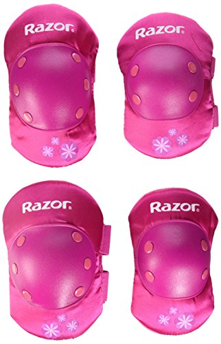 Algopix Similar Product 14 - Razor Child Elbow and Knee Pad Set, Pink