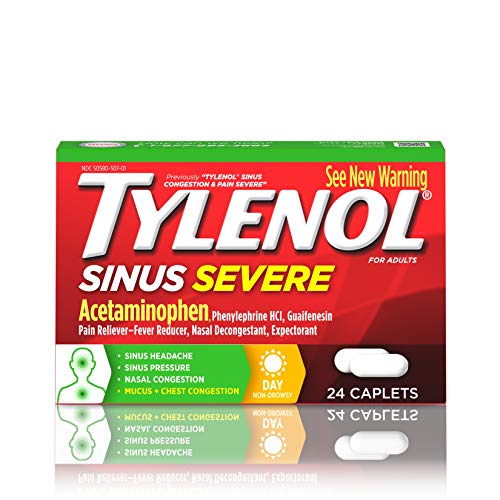Algopix Similar Product 7 - Tylenol Sinus Severe Daytime Caplets