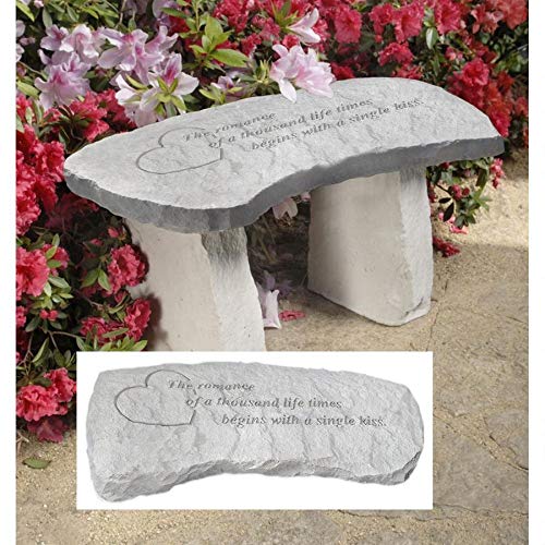 Algopix Similar Product 13 - Design Toscano A Single Kiss Cast Stone