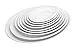 Algopix Similar Product 1 - LACOR Melamine Oval Tray White 458 x