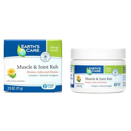 Algopix Similar Product 5 - Earths Care Muscle  Joint Rub  for