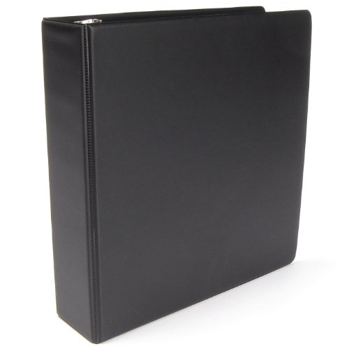 Algopix Similar Product 11 - Pro-Tek Inc 2" Binder-#35 Black Suede