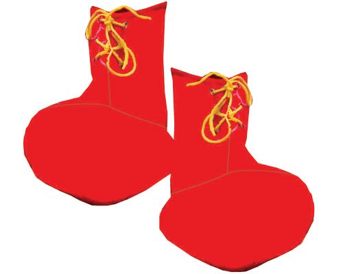 Algopix Similar Product 2 - Dress Up America Kids Big Red Clown